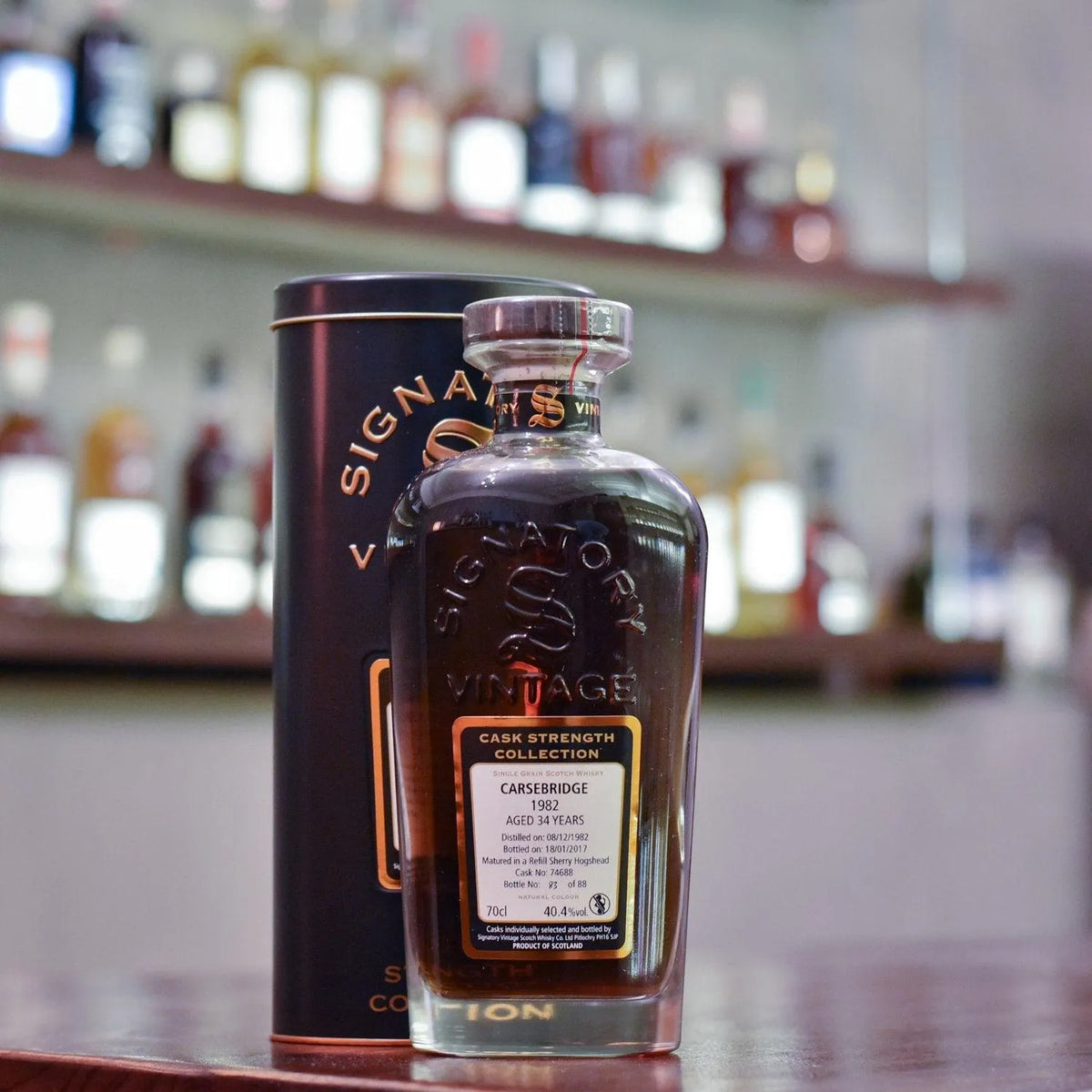 Signatory - Carsebridge 34 Year Old 1982 Cask 74688 - The Rare Malt