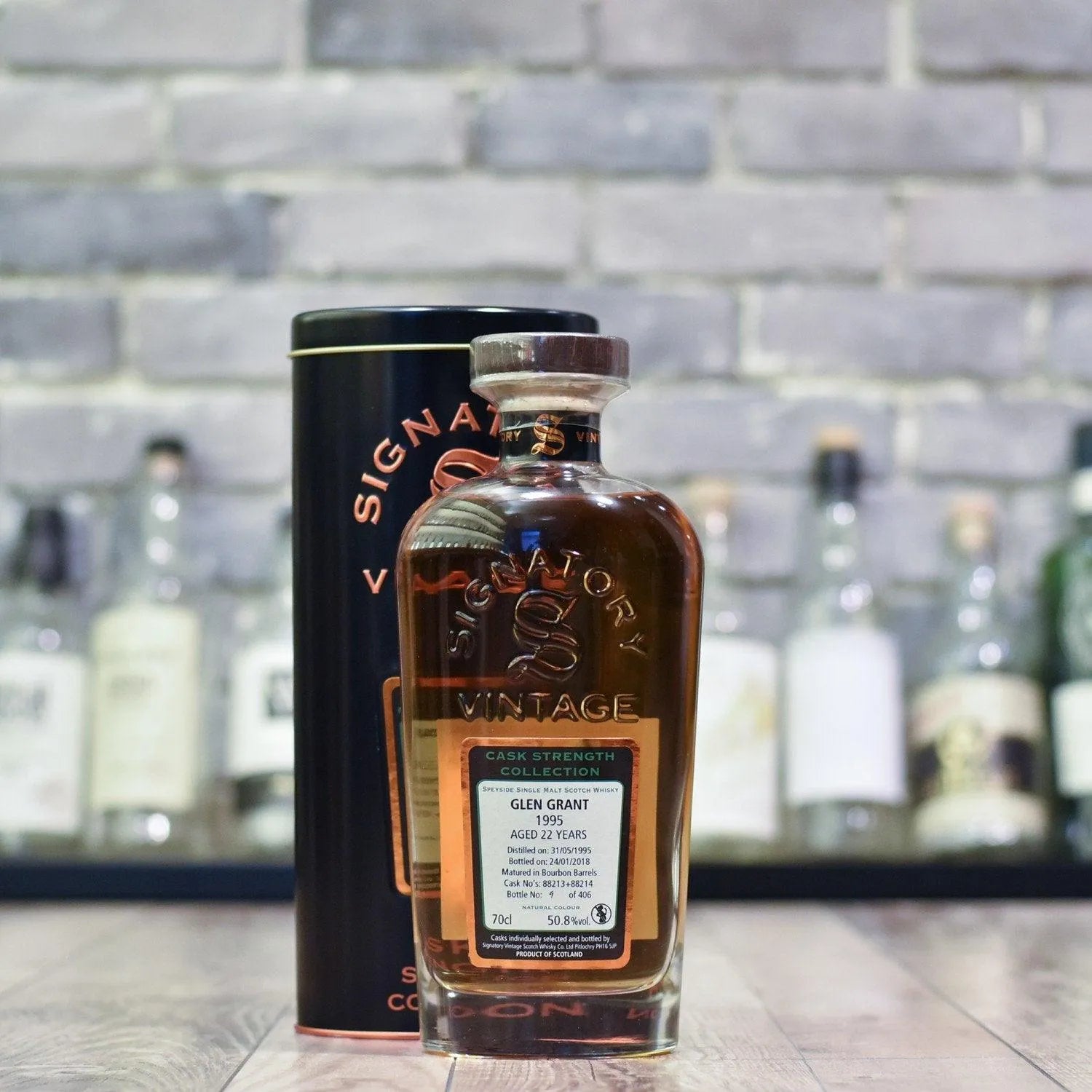 Signatory - Glen Grant 22 Year Old 1995 Cask 88213+88214 - The Rare Malt
