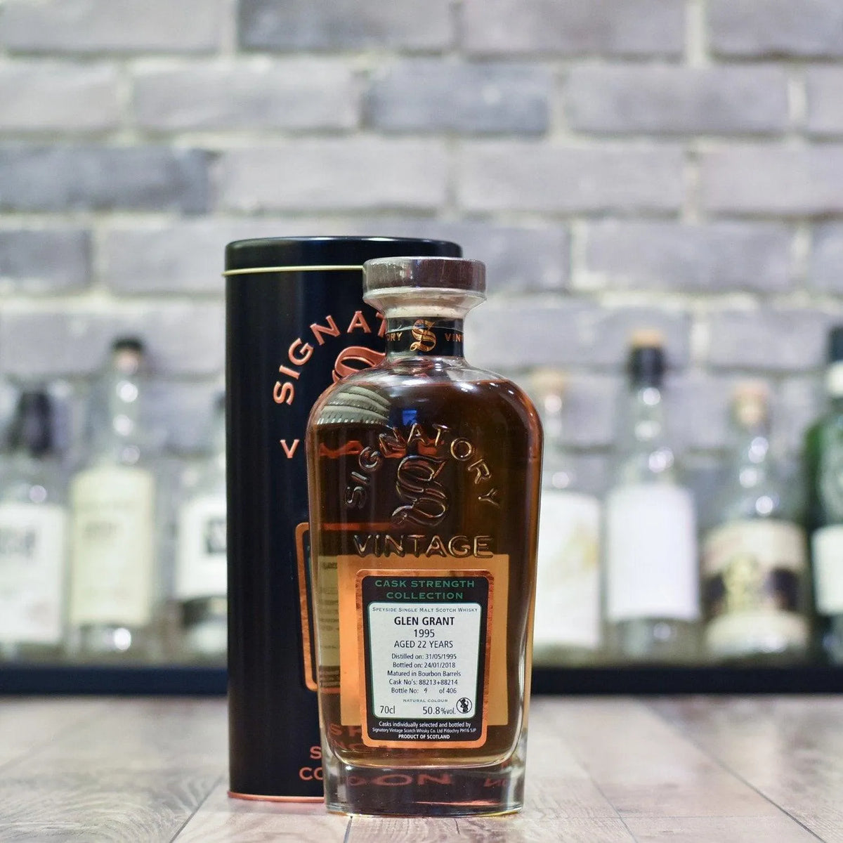 Signatory - Glen Grant 22 Year Old 1995 Cask 88213+88214 - The Rare Malt
