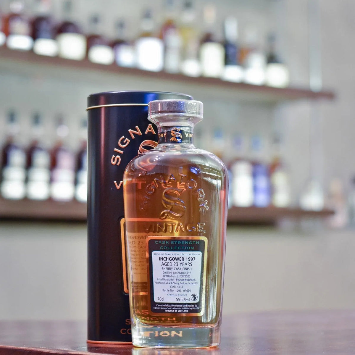Signatory - Inchgower 23 Year Old 1997 Cask 3 - The Rare Malt