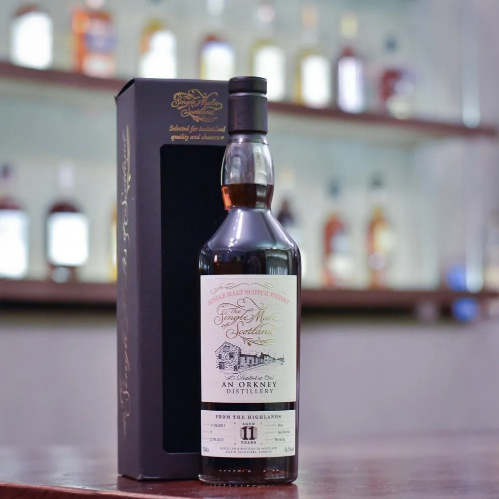 Single Malts of Scotland - Orkney (Highland Park) 11 Year Old 2011 Cask 3 - The Rare Malt