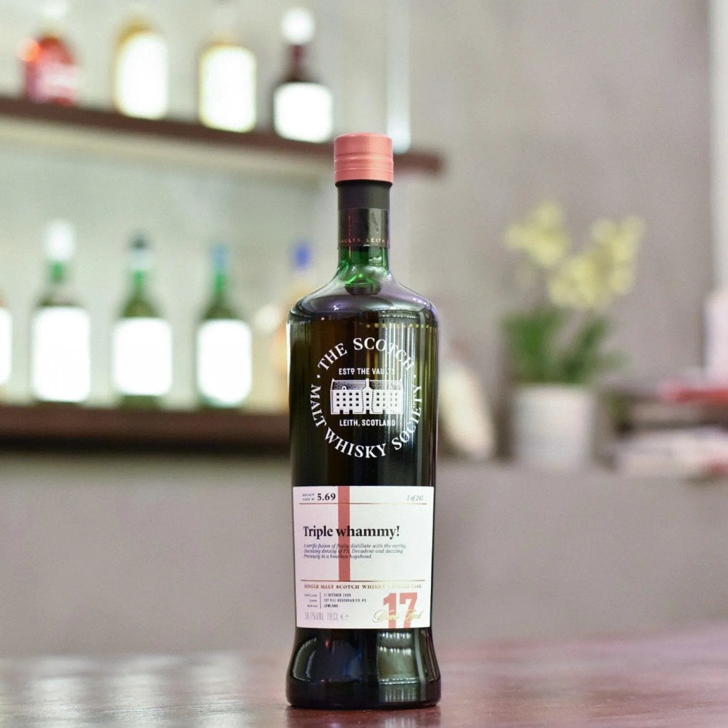 SMWS - 5.69 Auchentoshan 17 Year Old 2000 First-fill PX Sherry Hogshead - The Rare Malt