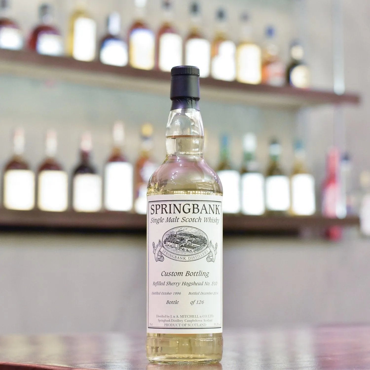 Springbank 18 Year Old 1996 Custom Bottling Cask 510 - The Rare Malt