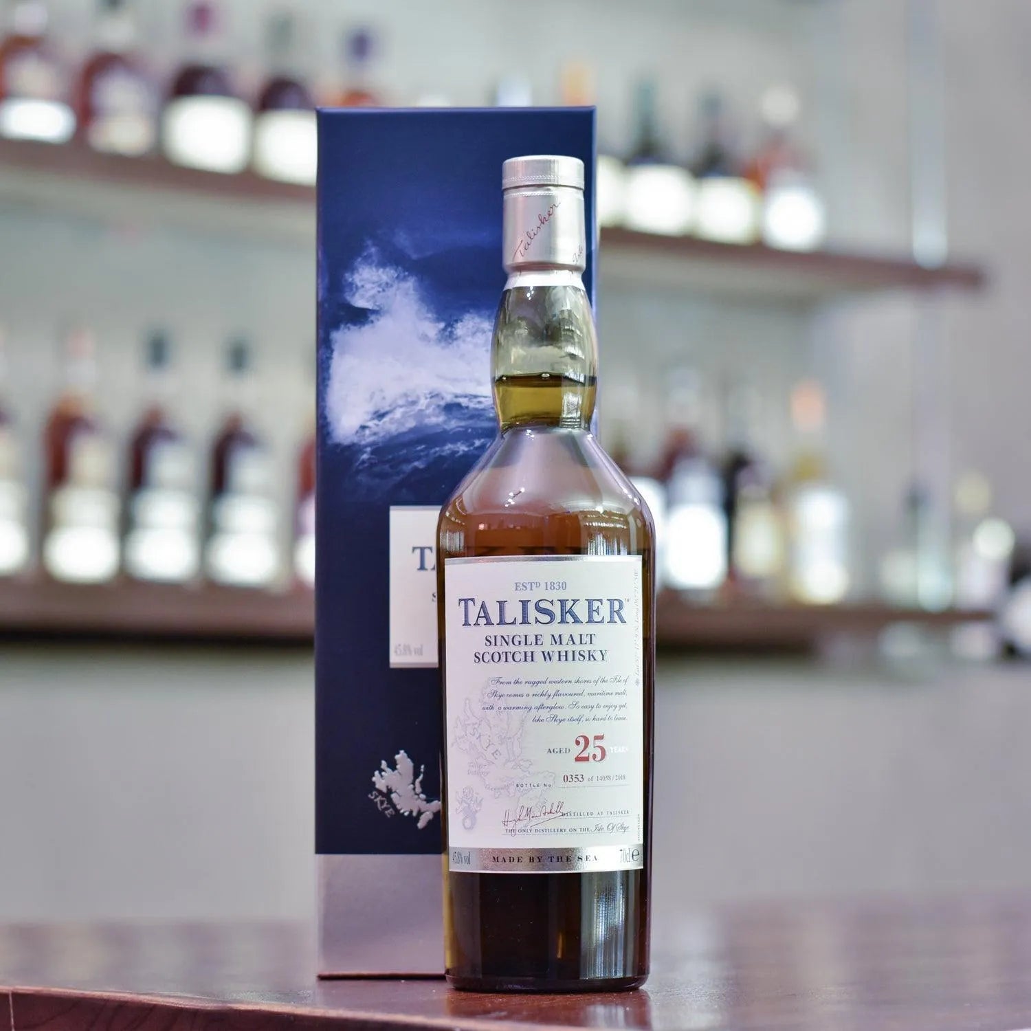 Talisker 25 Year Old 2018 Release - The Rare Malt