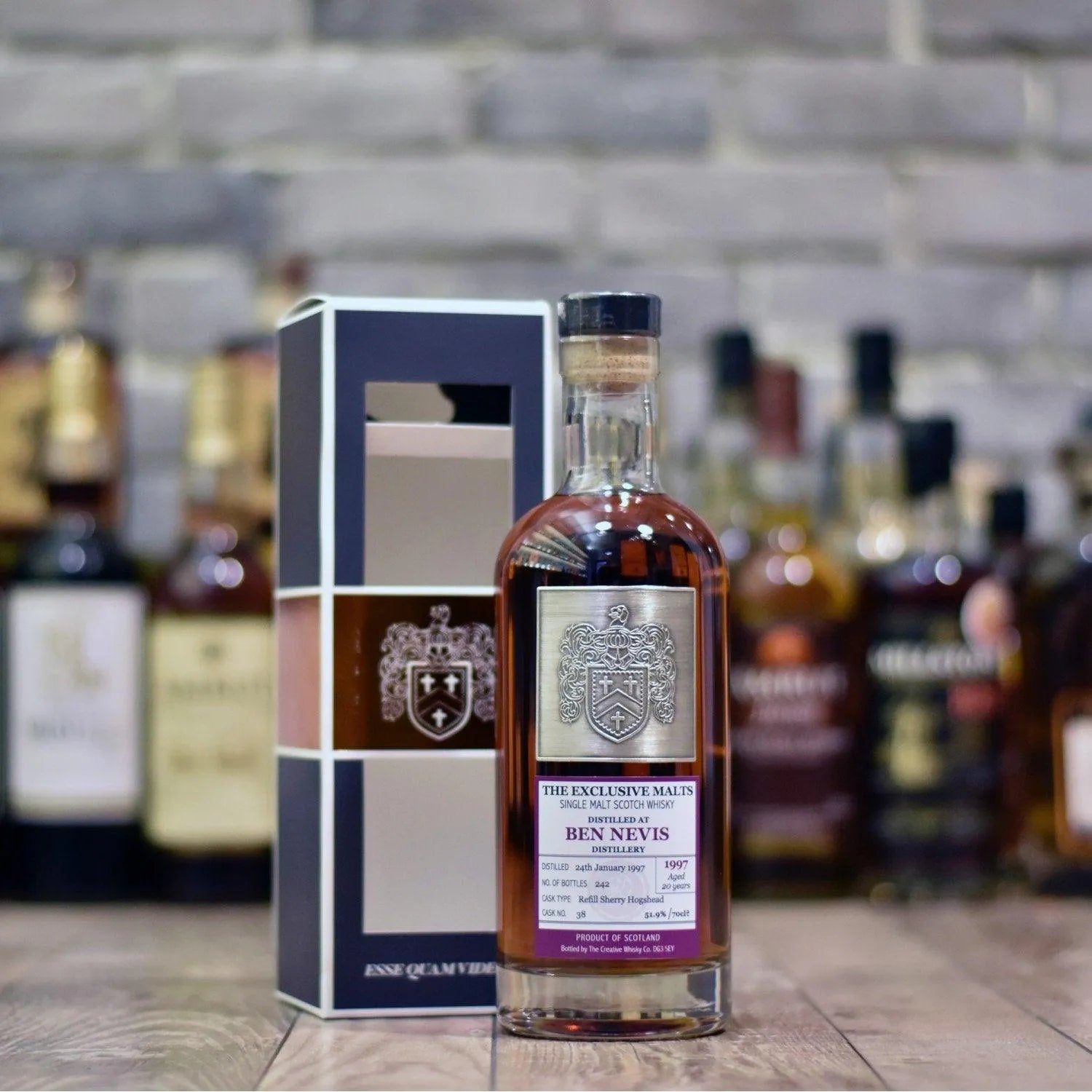 The Exclusive Malts - Ben Nevis 20 Year Old 1997 Cask 38 - The Rare Malt