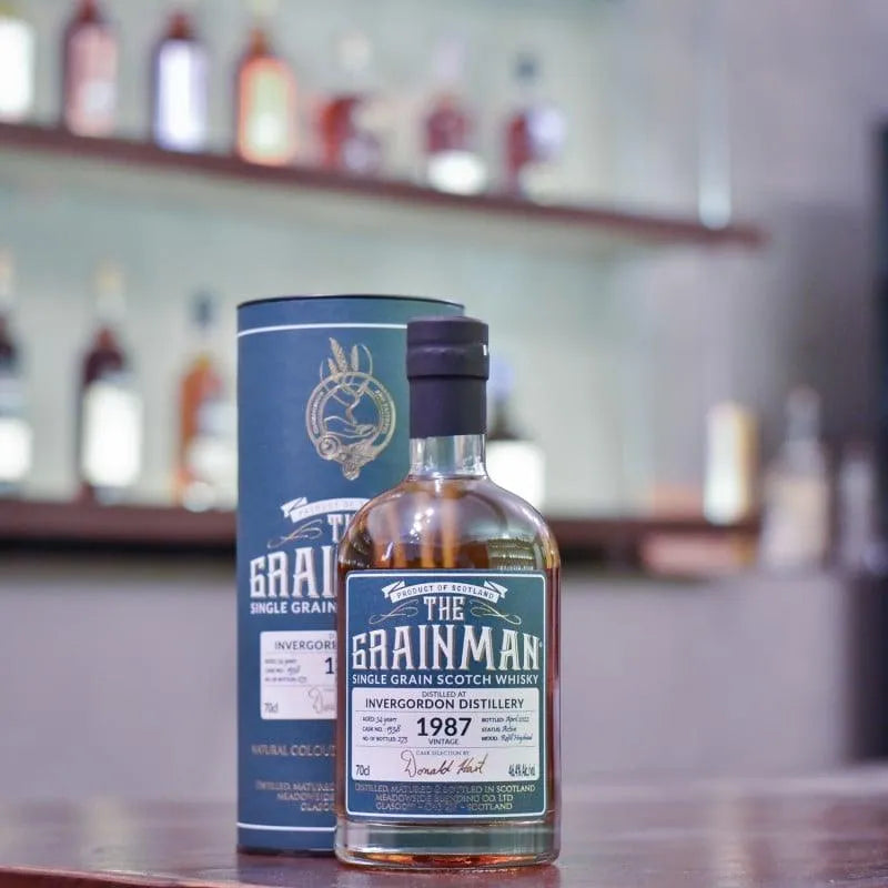 The Grainman - Invergordon 34 Year Old 1987 Cask 1538 - The Rare Malt