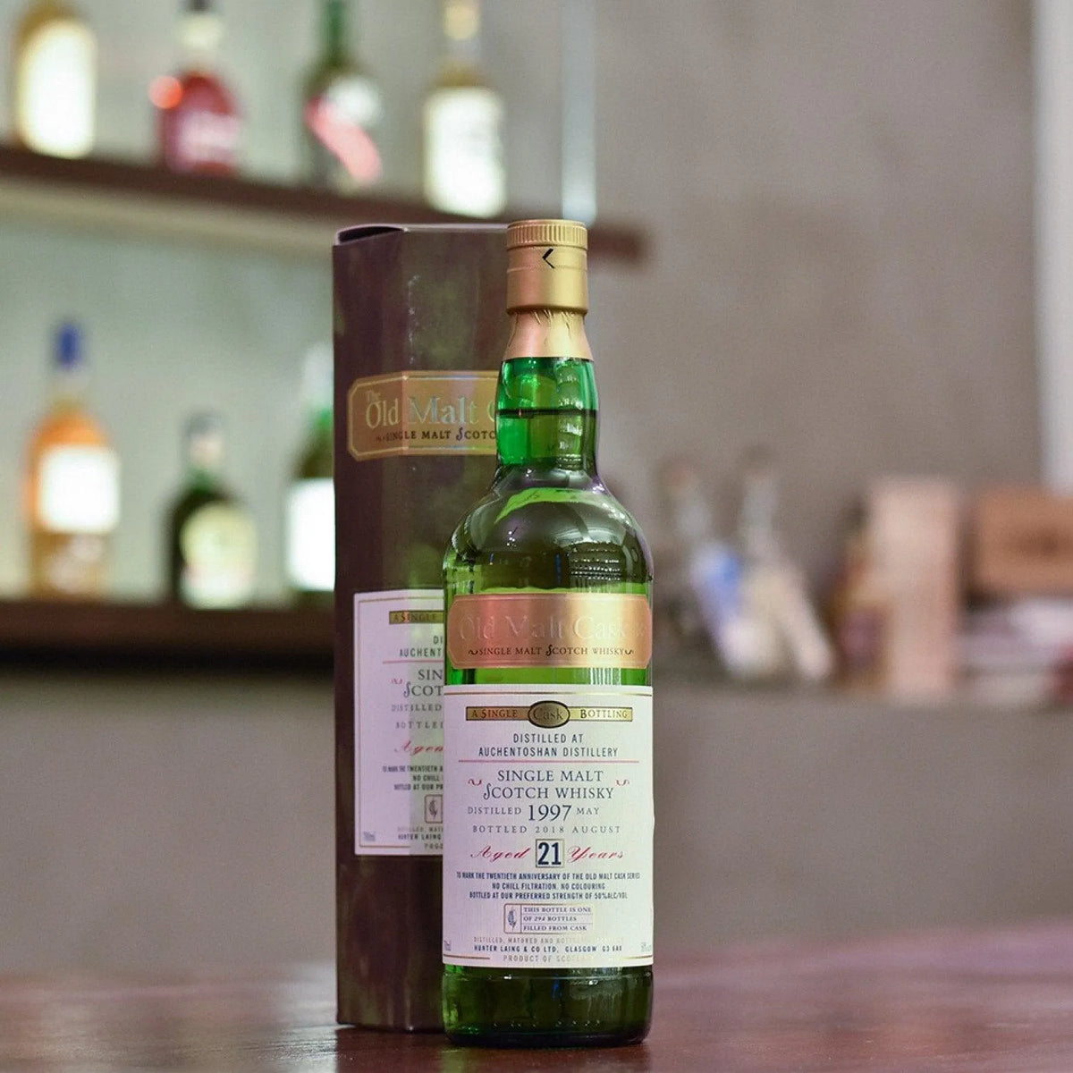 The Old Malt Cask - Auchentoshan 21 Year Old 1997 20th Anniversary Cask HL 17076 - The Rare Malt