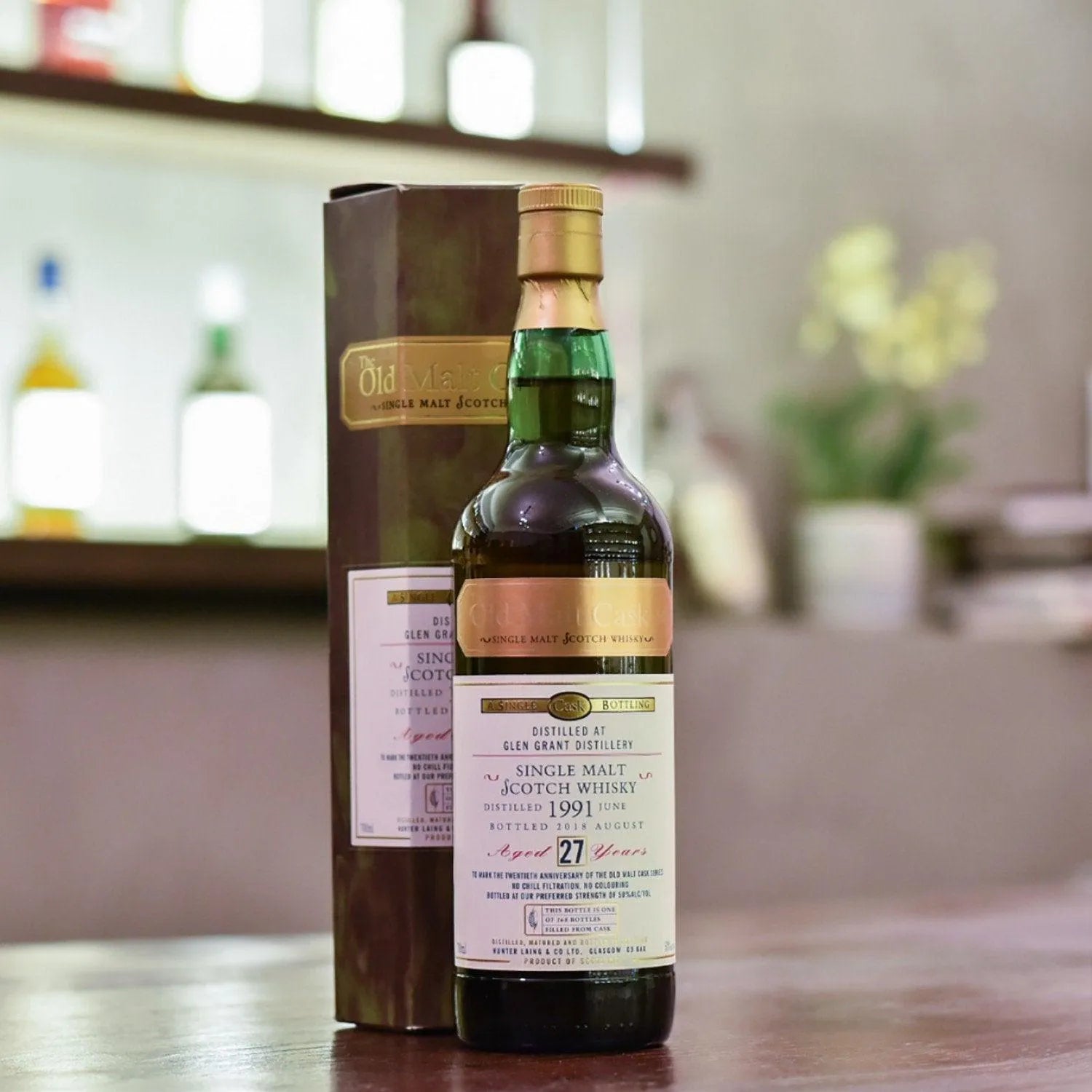 The Old Malt Cask - Glen Grant 27 Year Old 1991 Cask HL 17079 - The Rare Malt