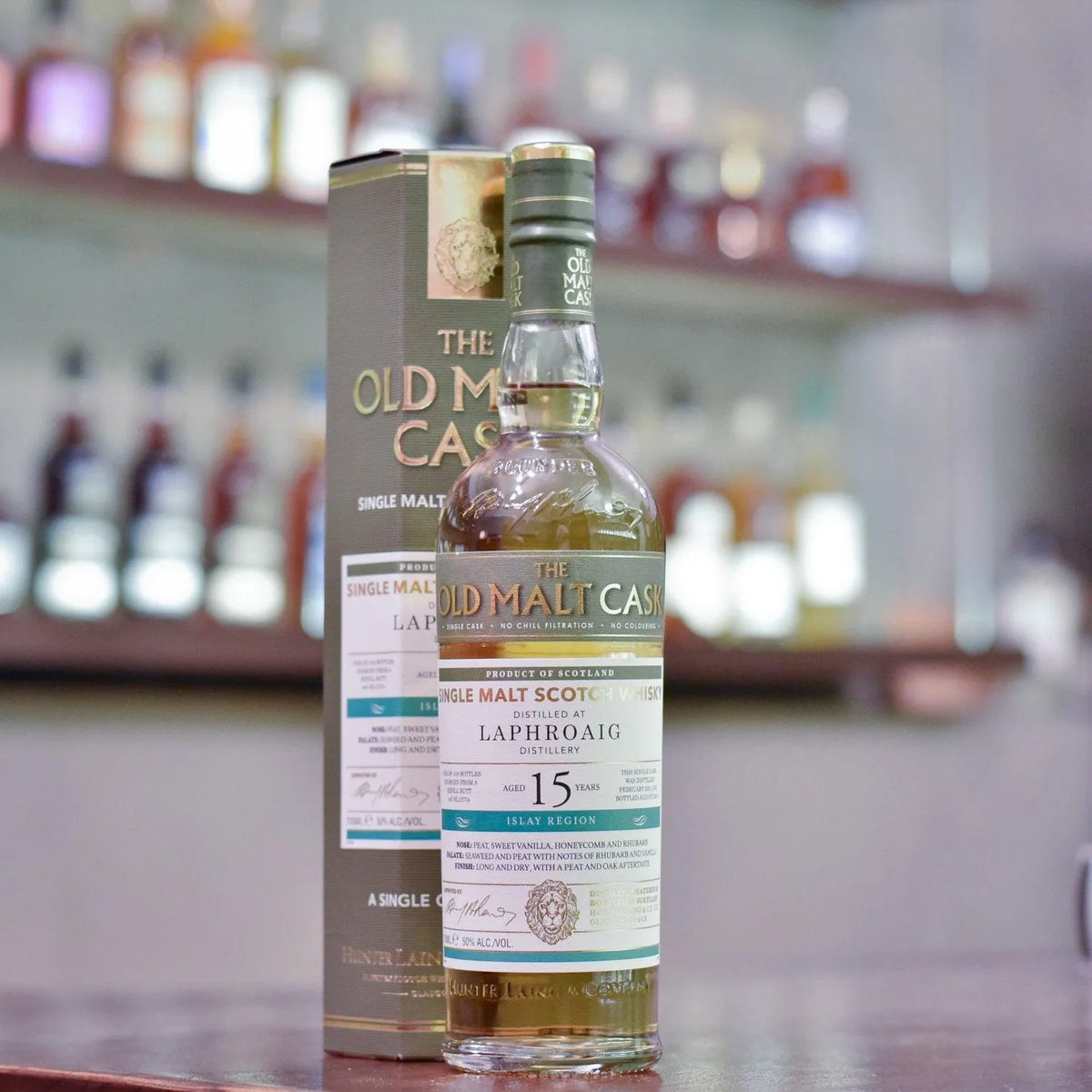 The Old Malt Cask - Laphroaig 15 Year Old 2001 Cask HL 12774 - The Rare Malt