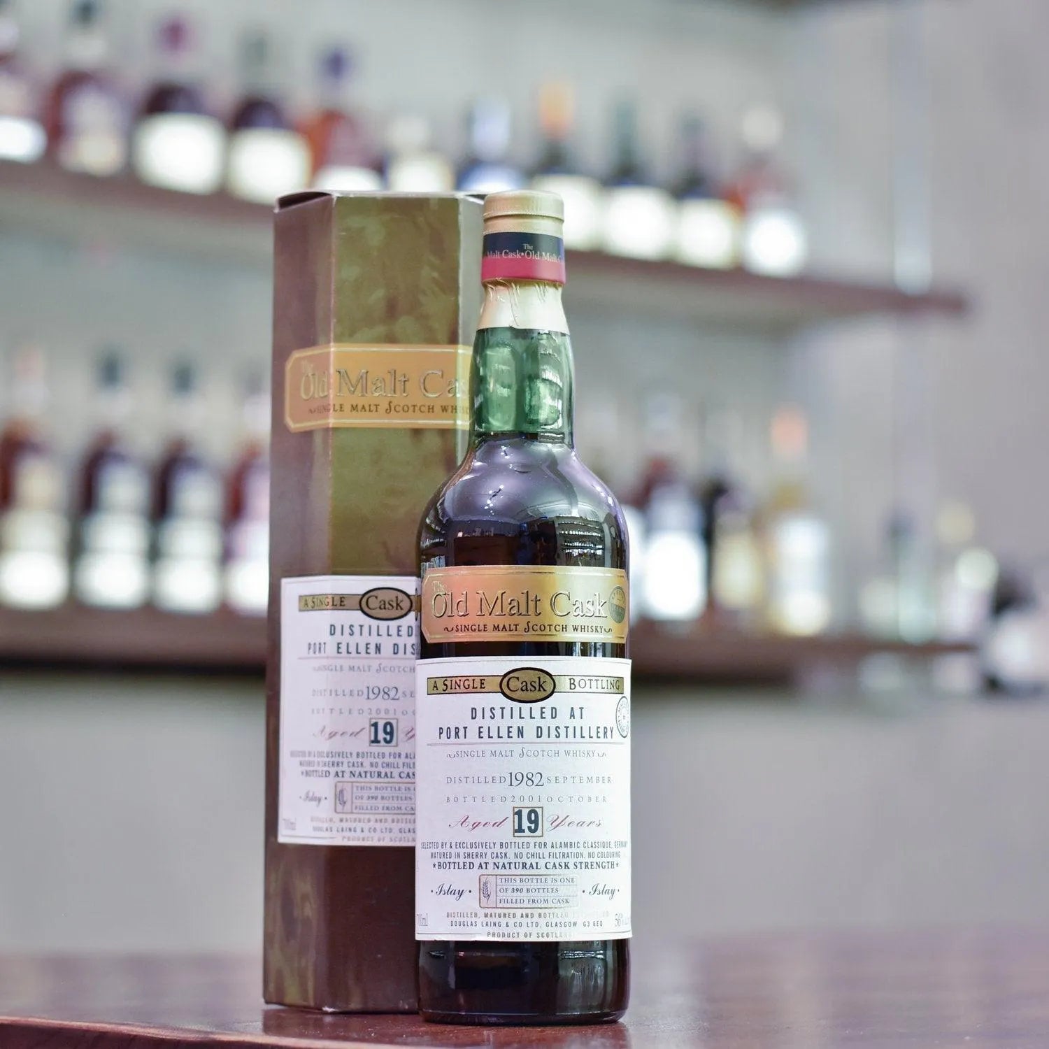 The Old Malt Cask - Port Ellen 19 Year Old 1982 Single Sherry Cask - The Rare Malt