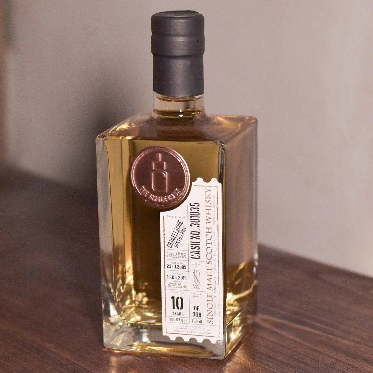 The Single Cask - Craigellachie 10 Year Old 2009 Cask 301035 - The Rare Malt