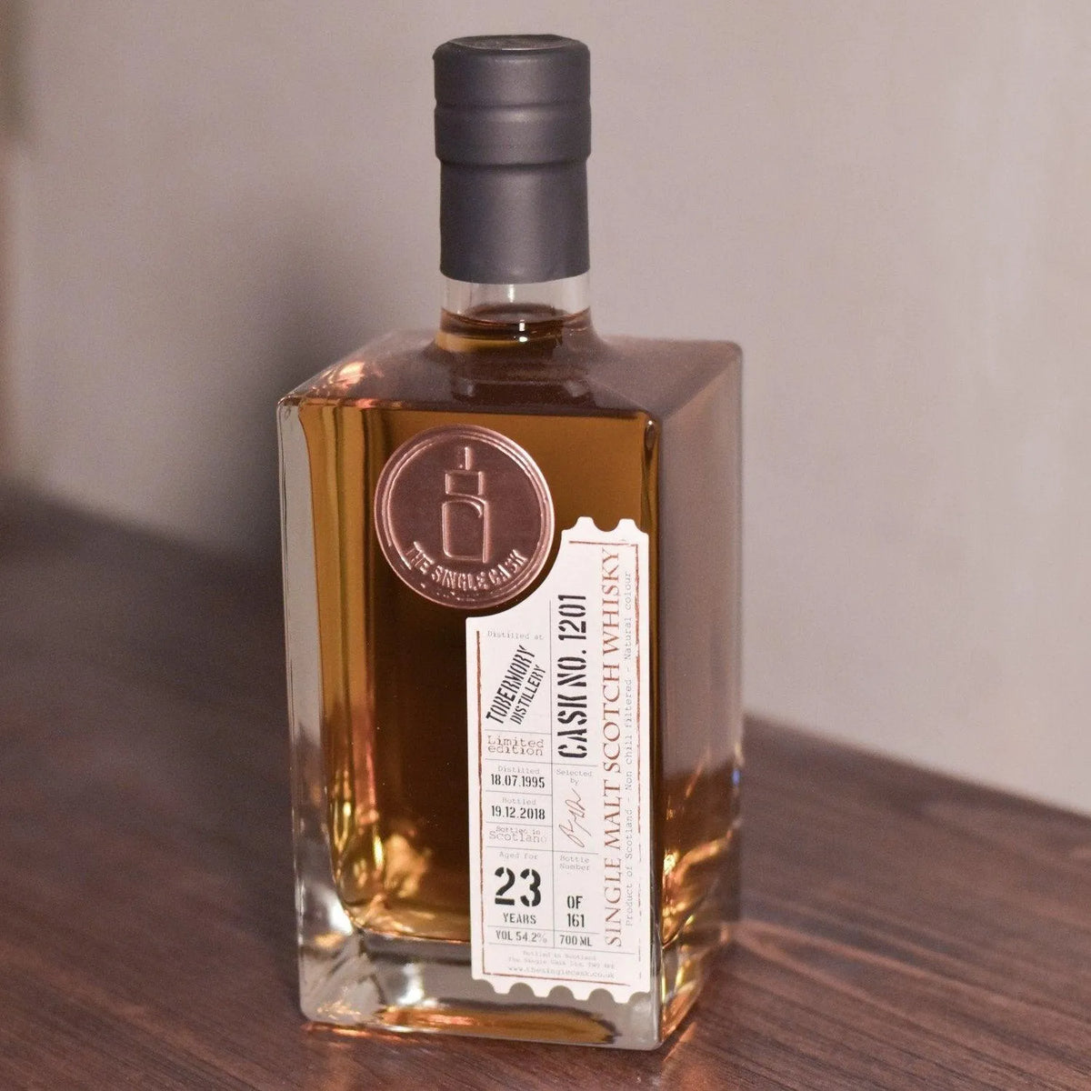 The Single Cask - Tobermory 23 Year Old 1995 Cask 1201 - The Rare Malt