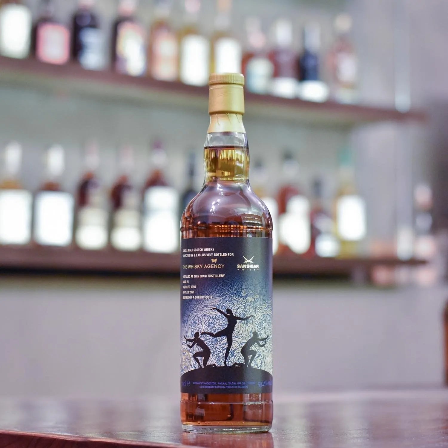 The Whisky Agency - Glen Grant 23 Year Old 1998 for Sansibar 10th Anniversary - The Rare Malt