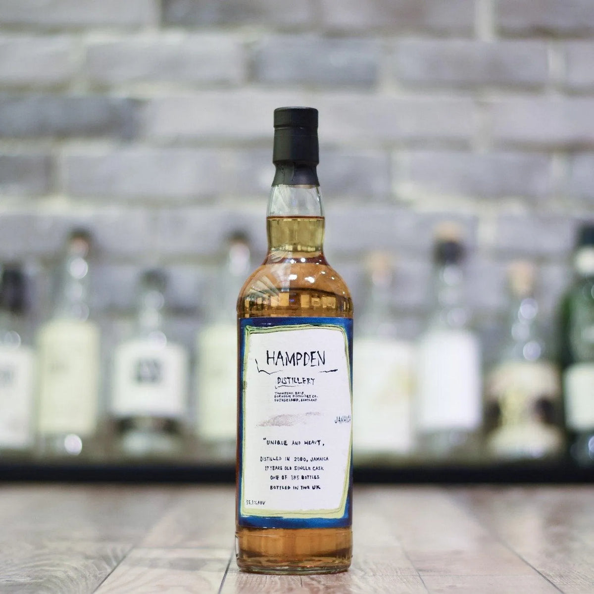 Thompson Bros. - Hampden 17 Year Old 2000 Jamaica Rum for Bar Tre Hiroshima - The Rare Malt