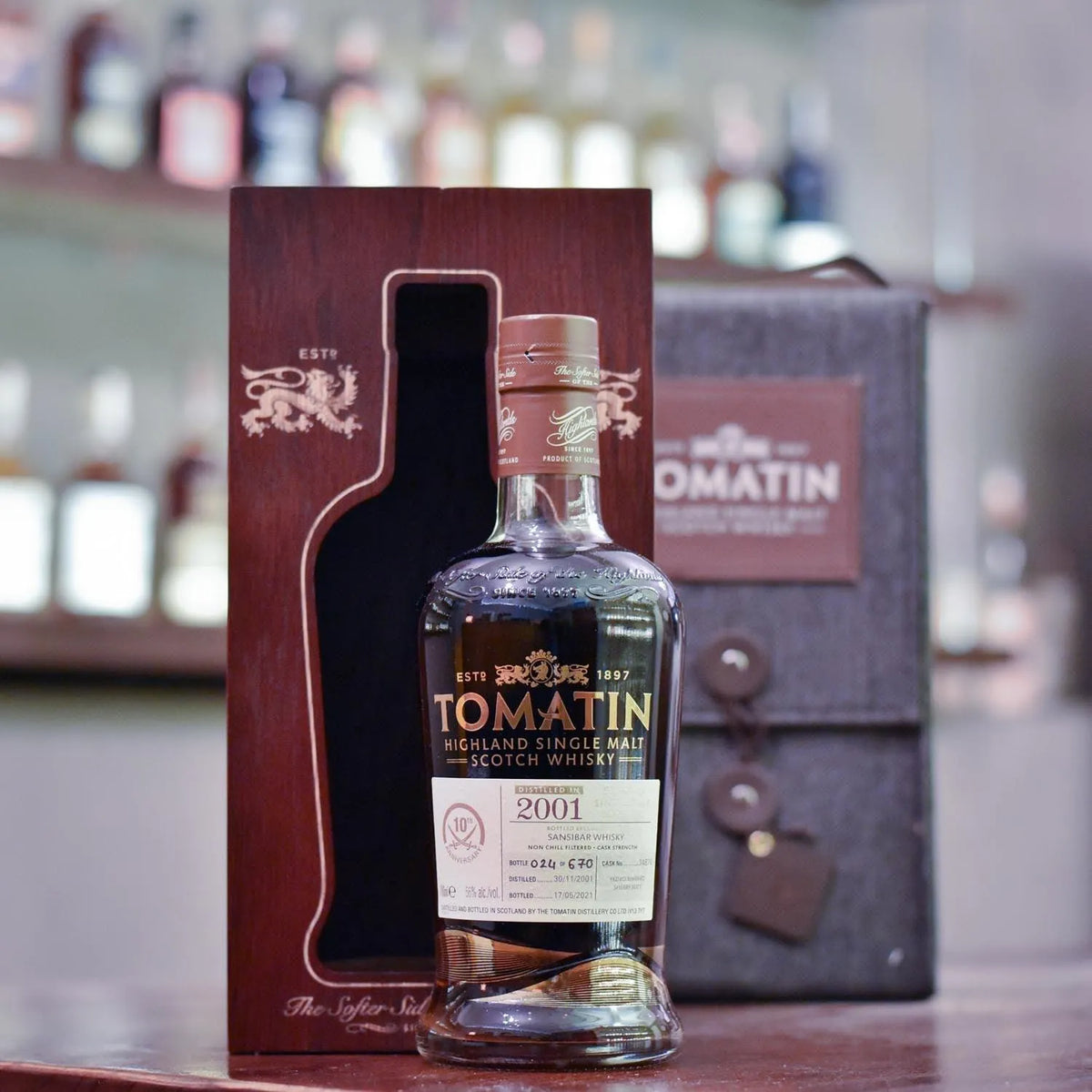 Tomatin 19 Year Old 2001 for Sansibar 10th Anniversary Cask 34870 - The Rare Malt