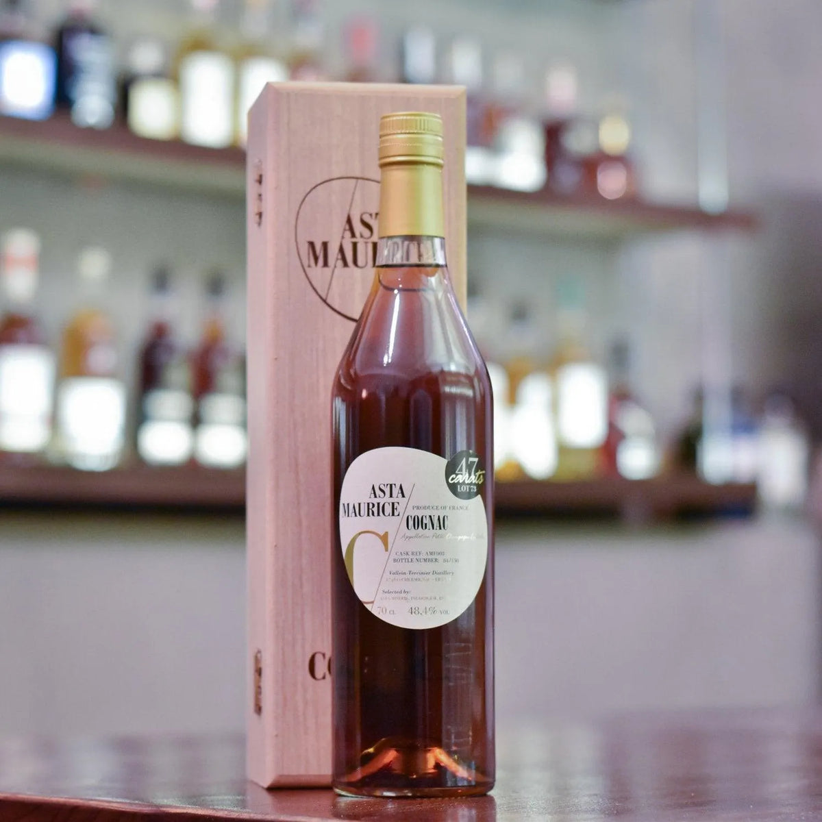 Vallein Tercinier 47 Year Old 1973 Cognac Lot 73 Asta Maurice Cask AMF003 - The Rare Malt