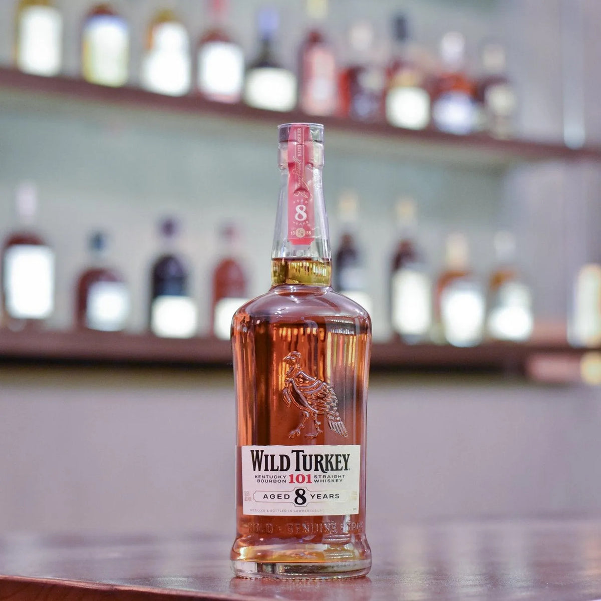 Wild Turkey 8 Year Old 101 Bourbon Whiskey - The Rare Malt
