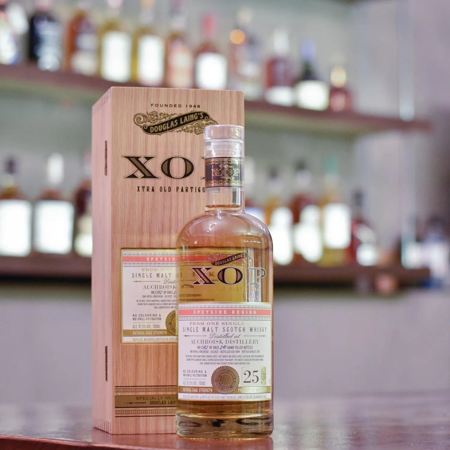 XOP - Auchroisk 25 Year Old 1994 Cask DL 13521 - The Rare Malt
