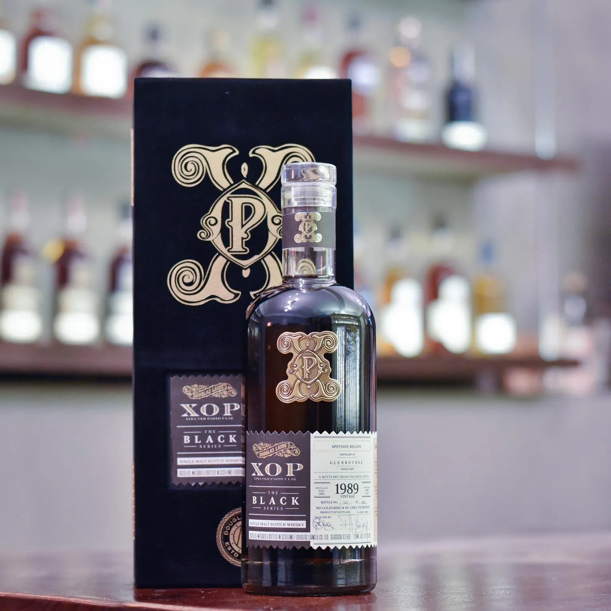 XOP - Glenrothes 30 Year Old 1989 The Black Series Cask DL 14056 - The Rare Malt
